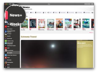 News+ tab in Apple News