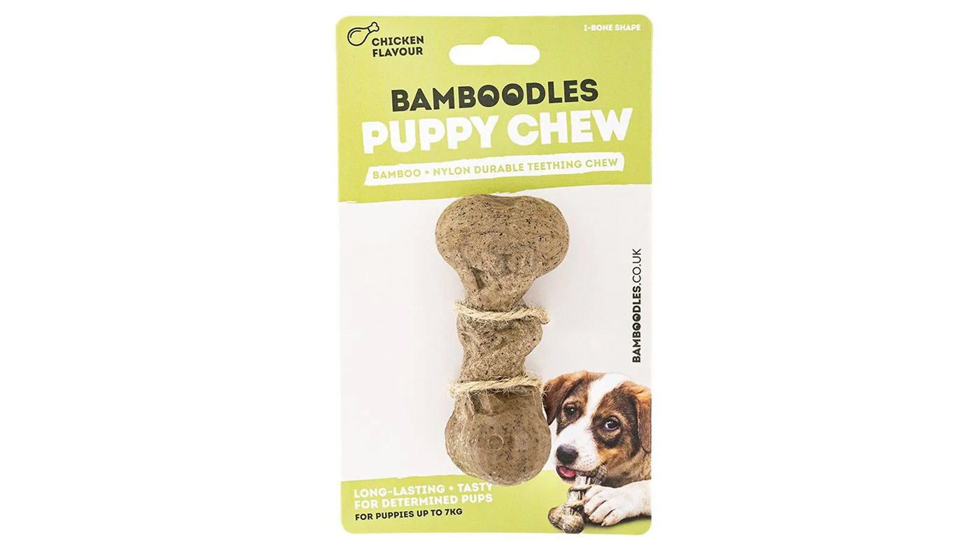 Bamboodles Puppy I Bone Chew