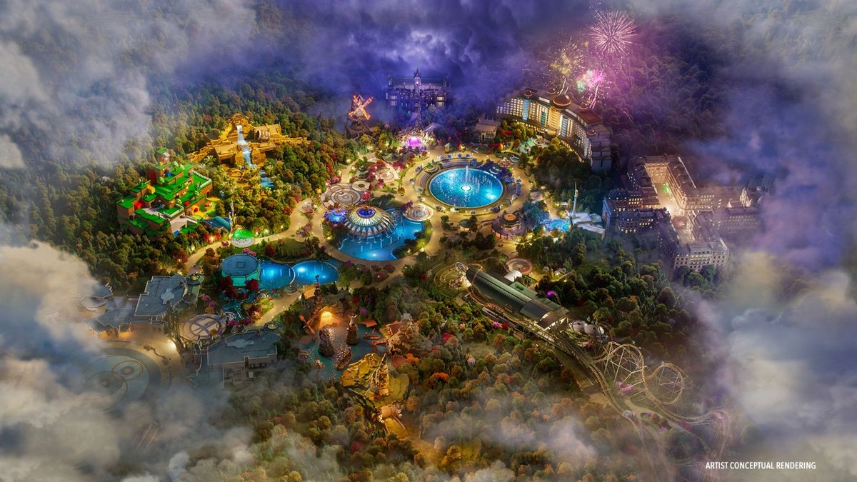 Universal Orlando unveils new signage for Epic Universe ahead of 2025