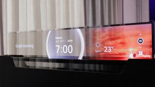 LG Transparent OLED Smart Bed