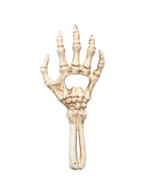 Cast Iron Skeleton Hand Bottle Opener