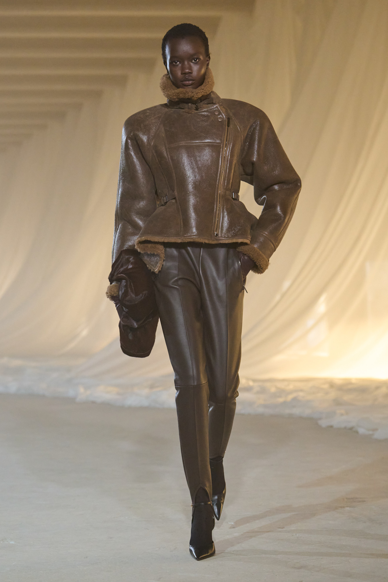 balmain runway moment