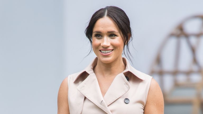 Meghan, Duchess of Sussex visits the British High Commissioner's residence to attend an afternoon reception to celebrate the UK and South Africa’s important business and investment relationship, looking ahead to the Africa Investment Summit the UK will host in 2020