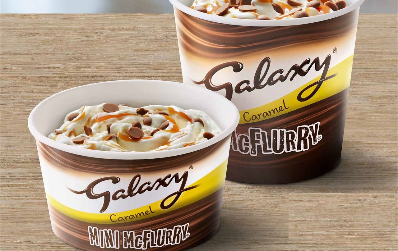 McDonald&#039;s galaxy mcflurry