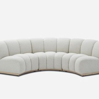 Curved loop sofa