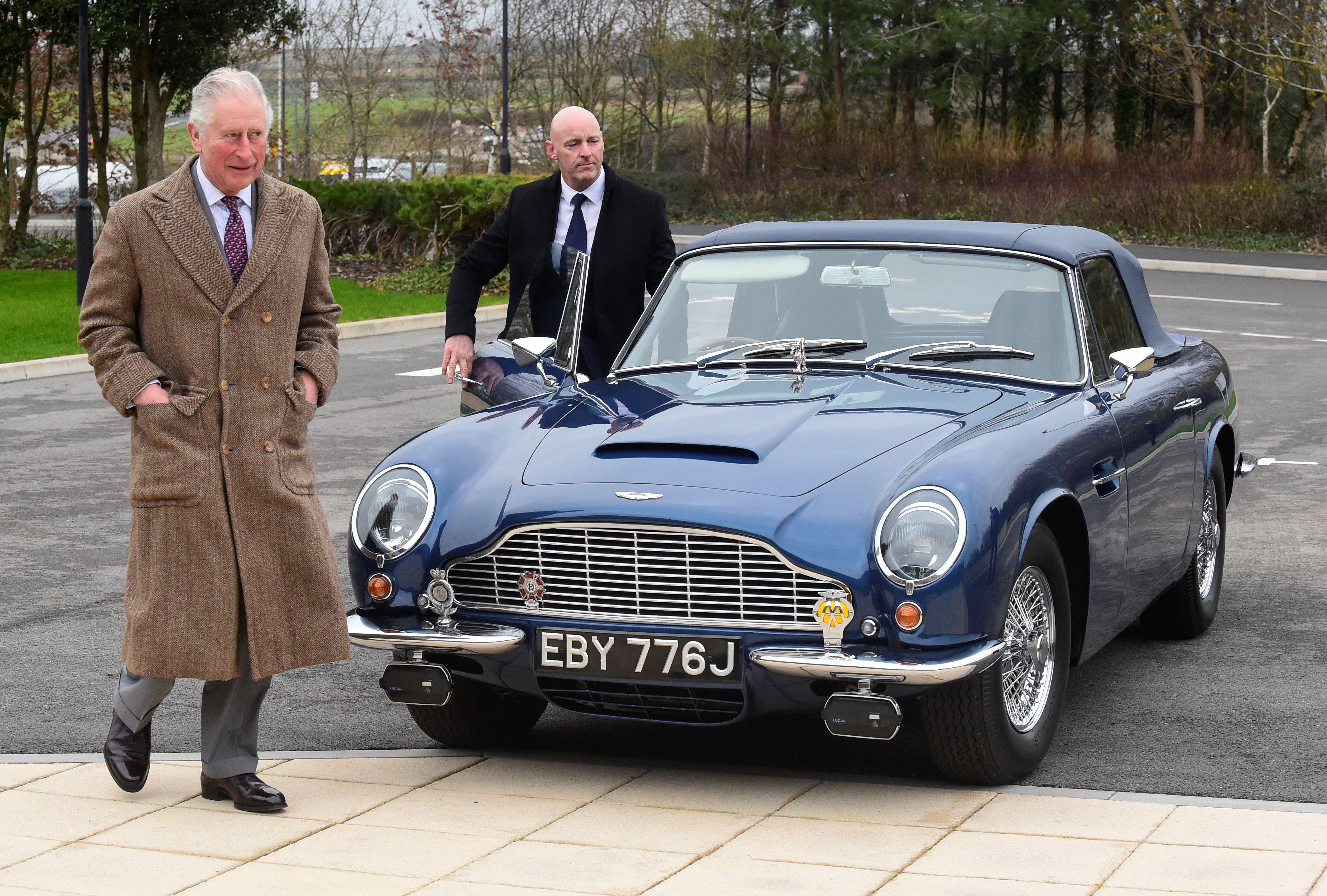 The king and his DB6 Volante