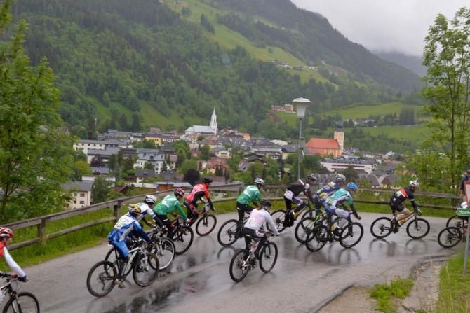 Riding out of Schladming