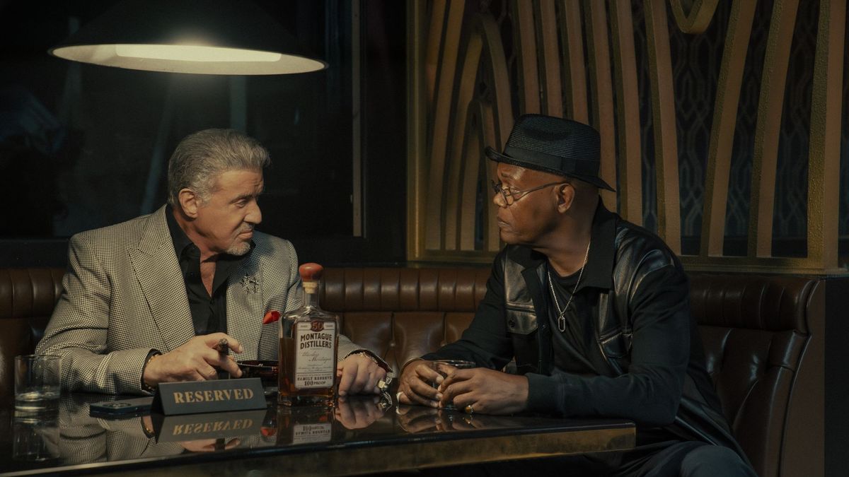 Sylvester Stallone and Samuel L. Jackson in Tulsa King