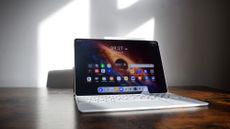 The Honor MagicPad 4 on a desk