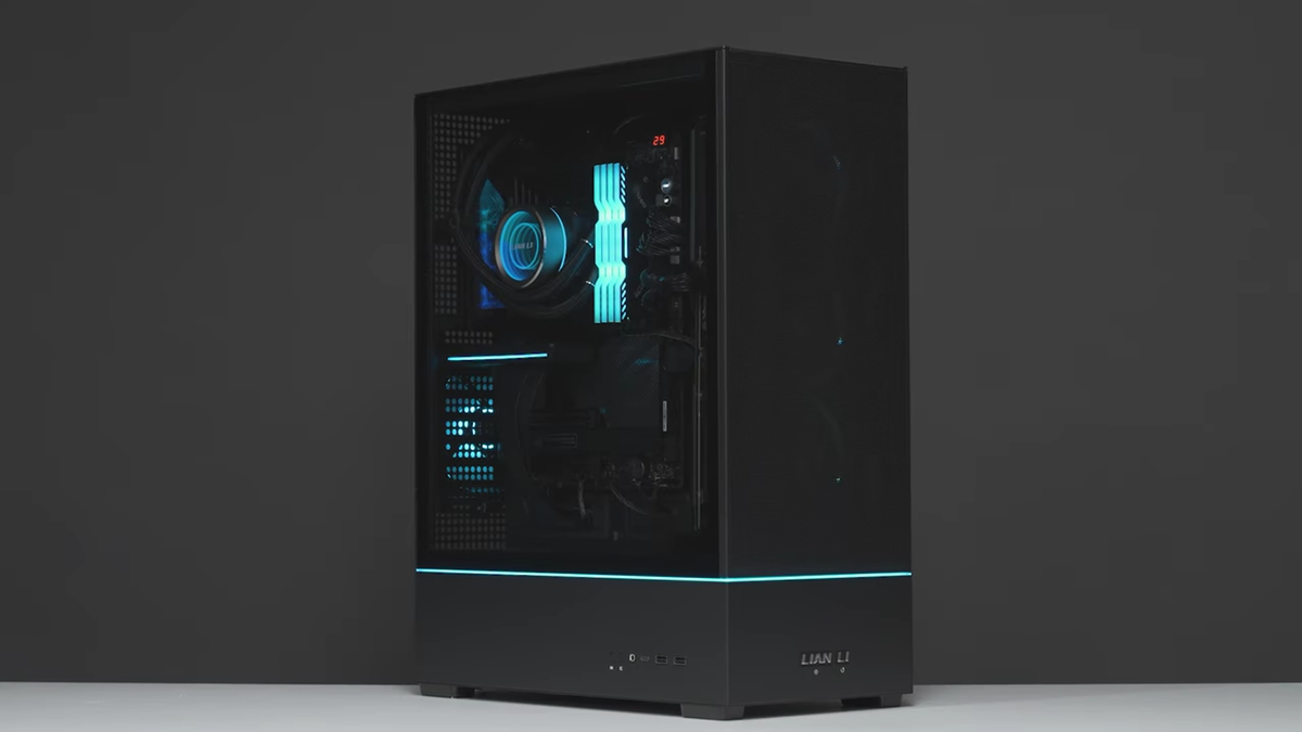 Lian Li 's SUP01 Micro ATX case mounts the GPU up front, touts