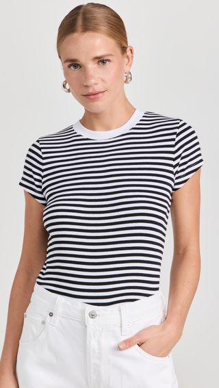 Brightside Andy Tee Stripe