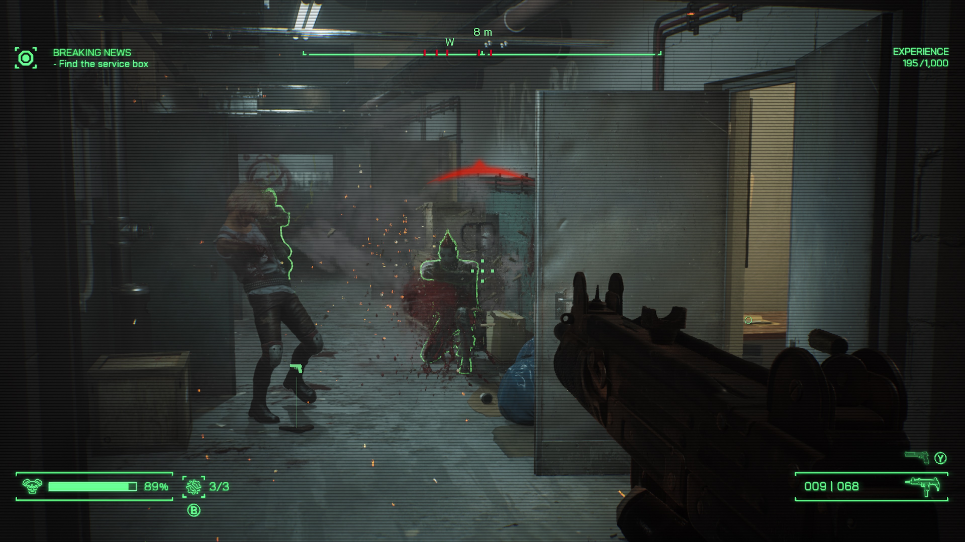 In-game screenshot of RoboCop: Rogue City gameplay