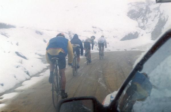 To say the conditions on the Gavia Pass were abysmal is an understatement.