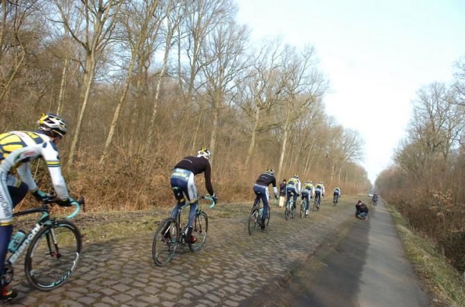 A training session, with the odd photographer for company...