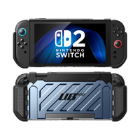 SUPCASE Unicorn Beetle PRO Gaming Case: When you buy a Switch 2, you have to protect it. The SUPCASE is a protective multi-tool. Its anti-slip ergonomic grip keeps the Switch in your hands, its kickstand is perfect for tabletop gaming, and its full-body shell keeps your gear safe from the (inevitable but hopefully occasional) tumble.