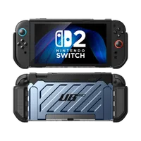 SUPCASE Unicorn Beetle PRO Gaming Case: When you buy a Switch 2, you have to protect it. The SUPCASE is a protective multi-tool. Its anti-slip ergonomic grip keeps the Switch in your hands, its kickstand is perfect for tabletop gaming, and its full-body shell keeps your gear safe from the (inevitable but hopefully occasional) tumble.