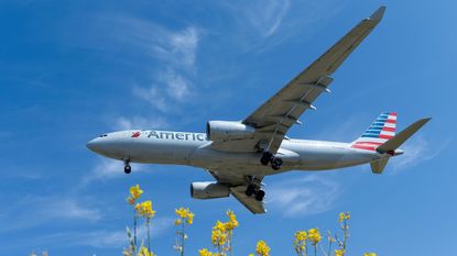 American Airlines plane