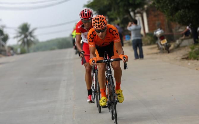 Attackers Nikolay Mikhaylov of CCC Polsat and Li Fuyu from Hengxiang
