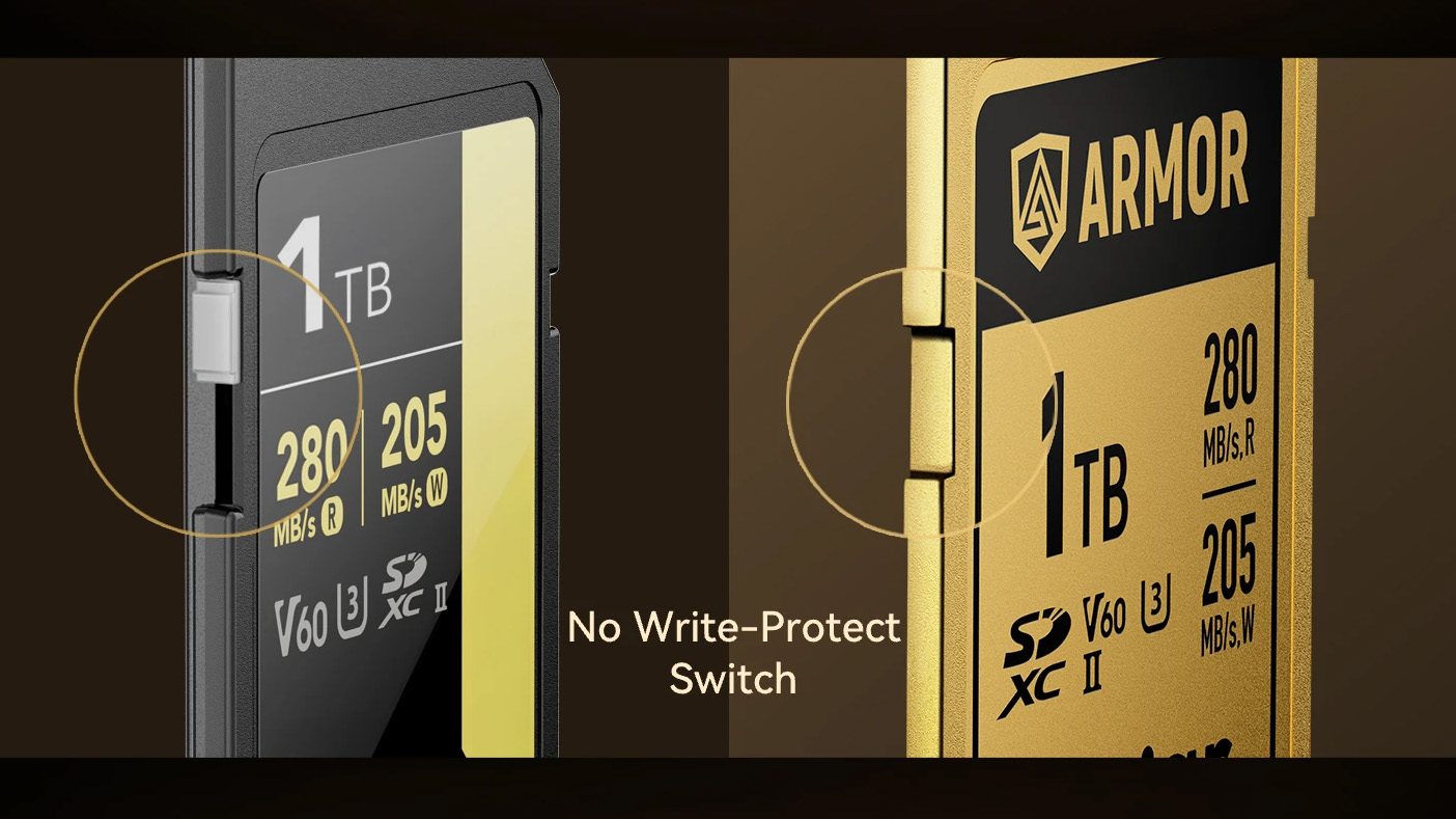 Lexar ARMOR GOLD SDXC UHS-II memory card