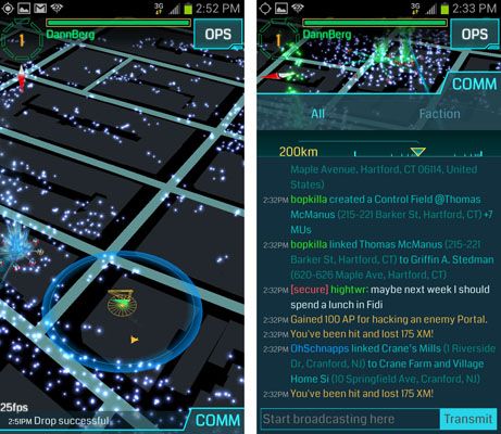 Foursquare Meets Capture The Flag Hands On With Ingress Google S Mmo Laptop Mag