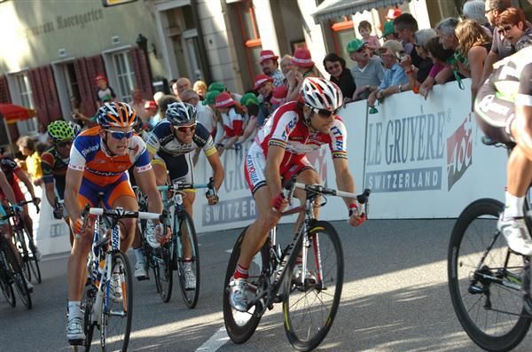 Oscar Freire (Katusha) and Matti Breschel (Rabobank)
