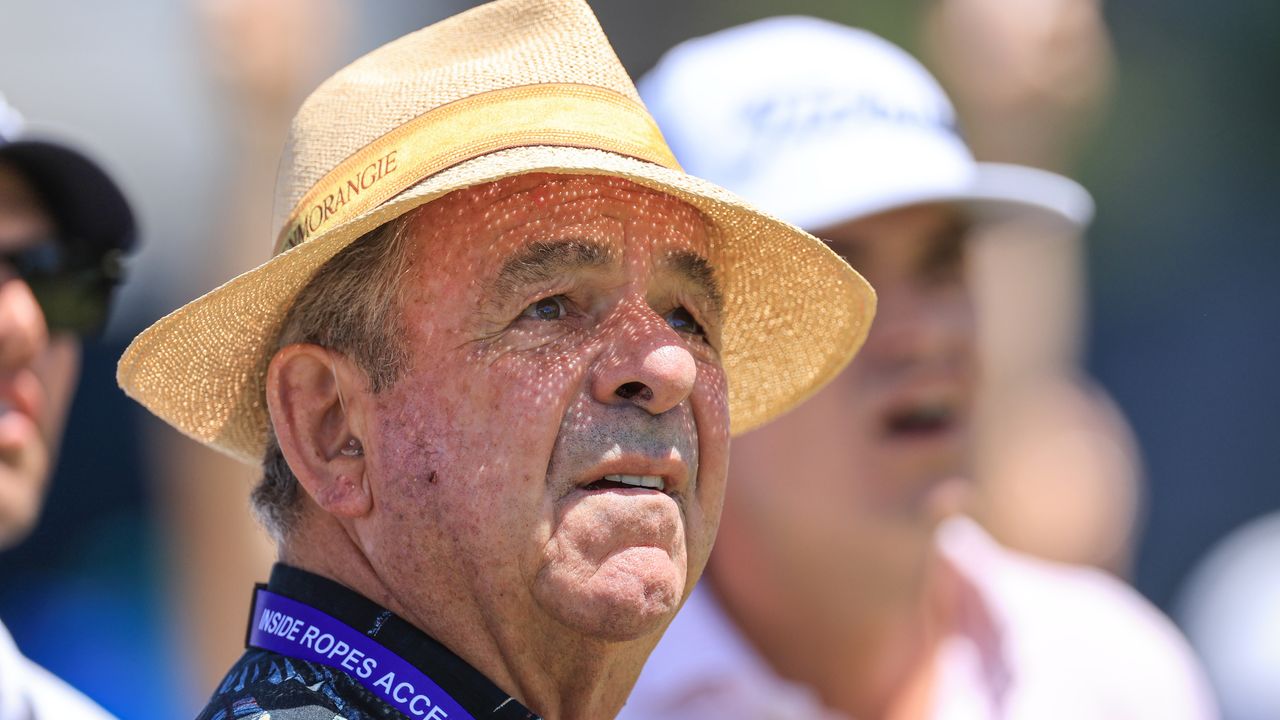 Tony Jacklin at the 2022 US Open