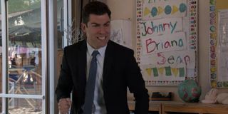 Schmidt angry about the break-in in New Girl.