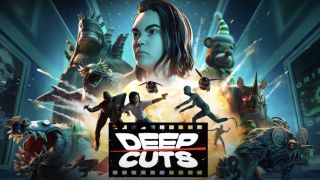 Character-filled logo for Deep Cuts video game