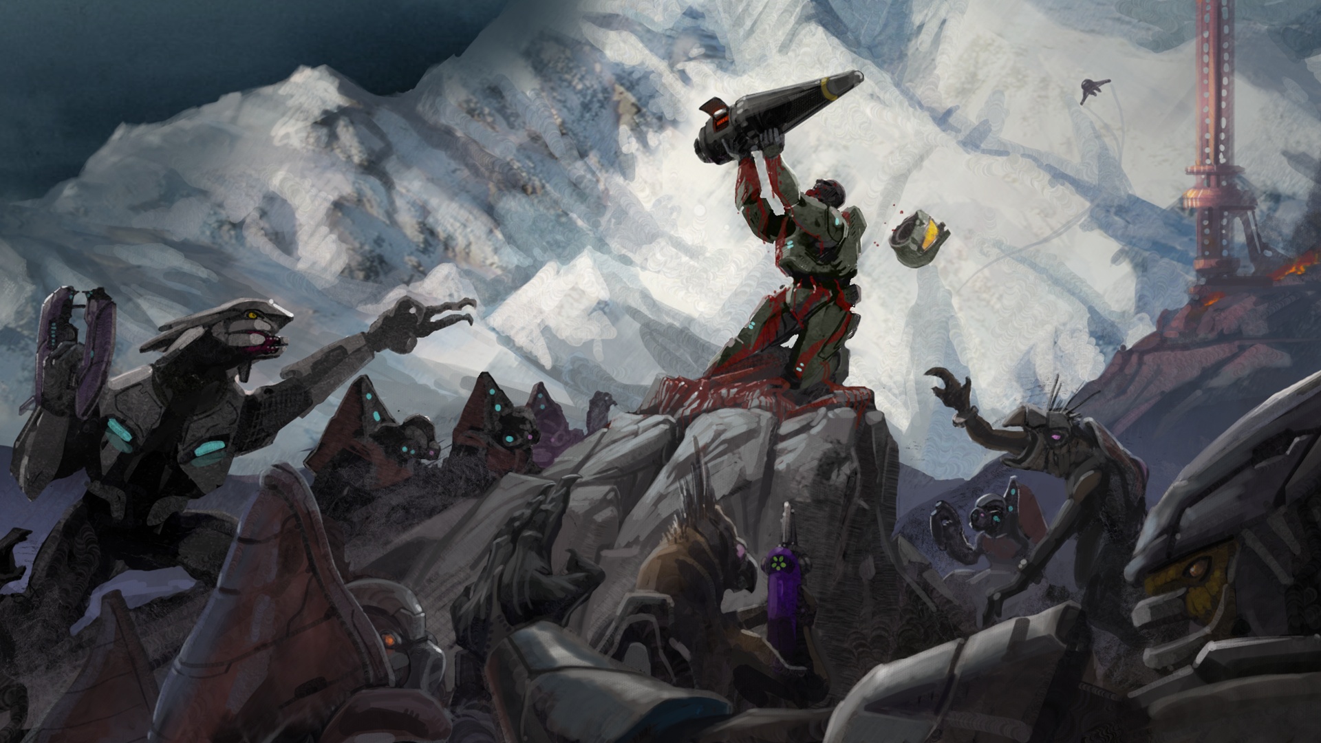 New art to celebrate Halo Reach turning 15