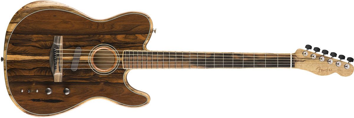 Fender American Acoustasonic Exotic acoustic electric guitars