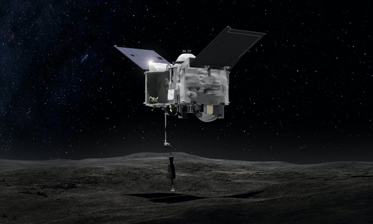 Asteroid Bennu: Successful touchdown —but sample return mission has ...