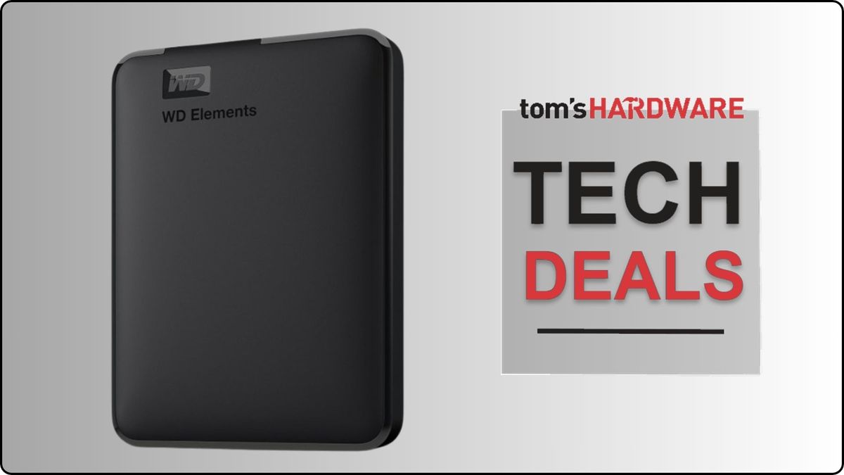 Western Digital's 5TB WD Elements Portable HDD hits an all-time low on Amazon