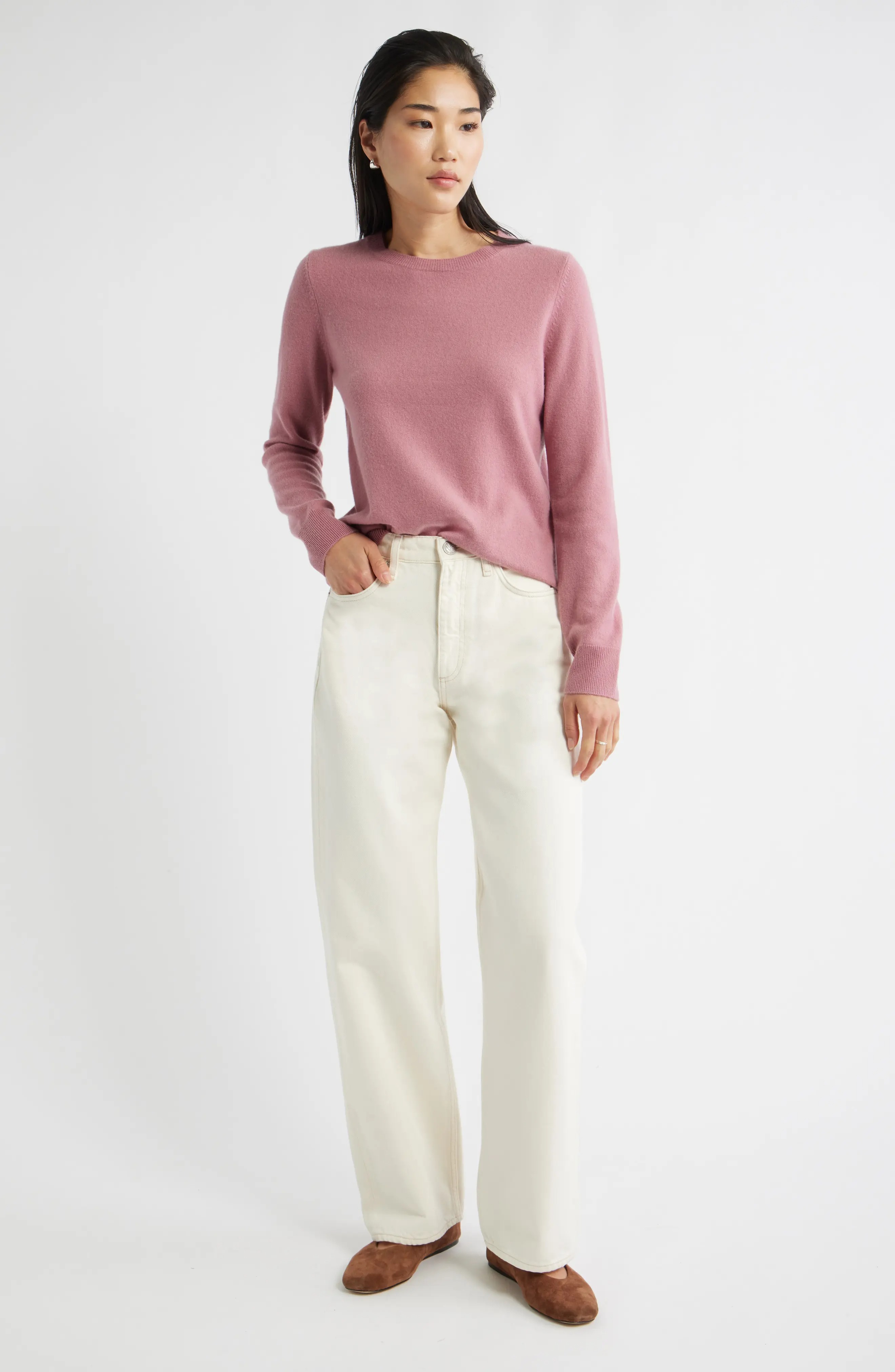 Nordstrom, Cashmere Crewneck Sweater