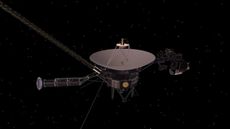 A rendering of Voyager 1