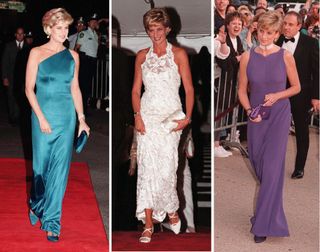 Diana evening gowns