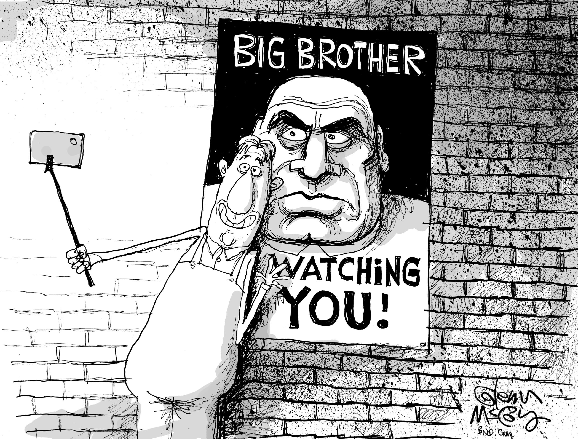 Editorial cartoon U.S. Big Brother | The Week