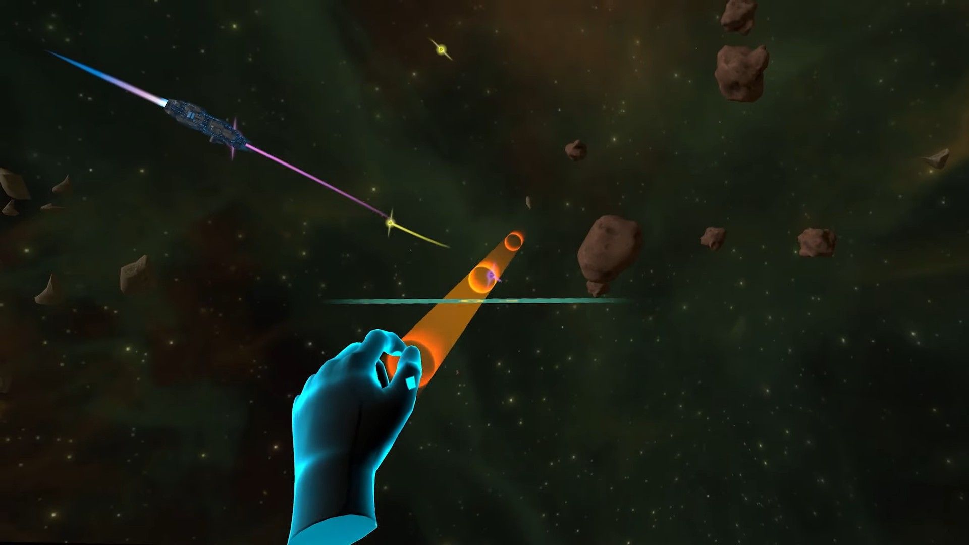 I'll crash straight into the sun with this Meta Quest 2 game's hand