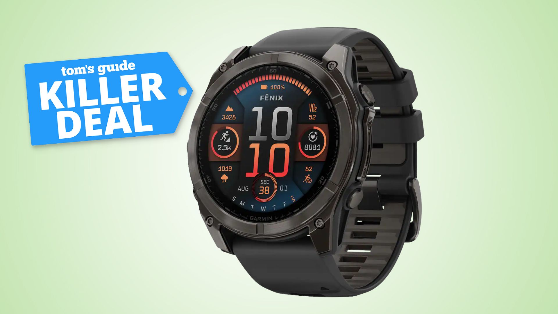 the Garmin Fenix 8
