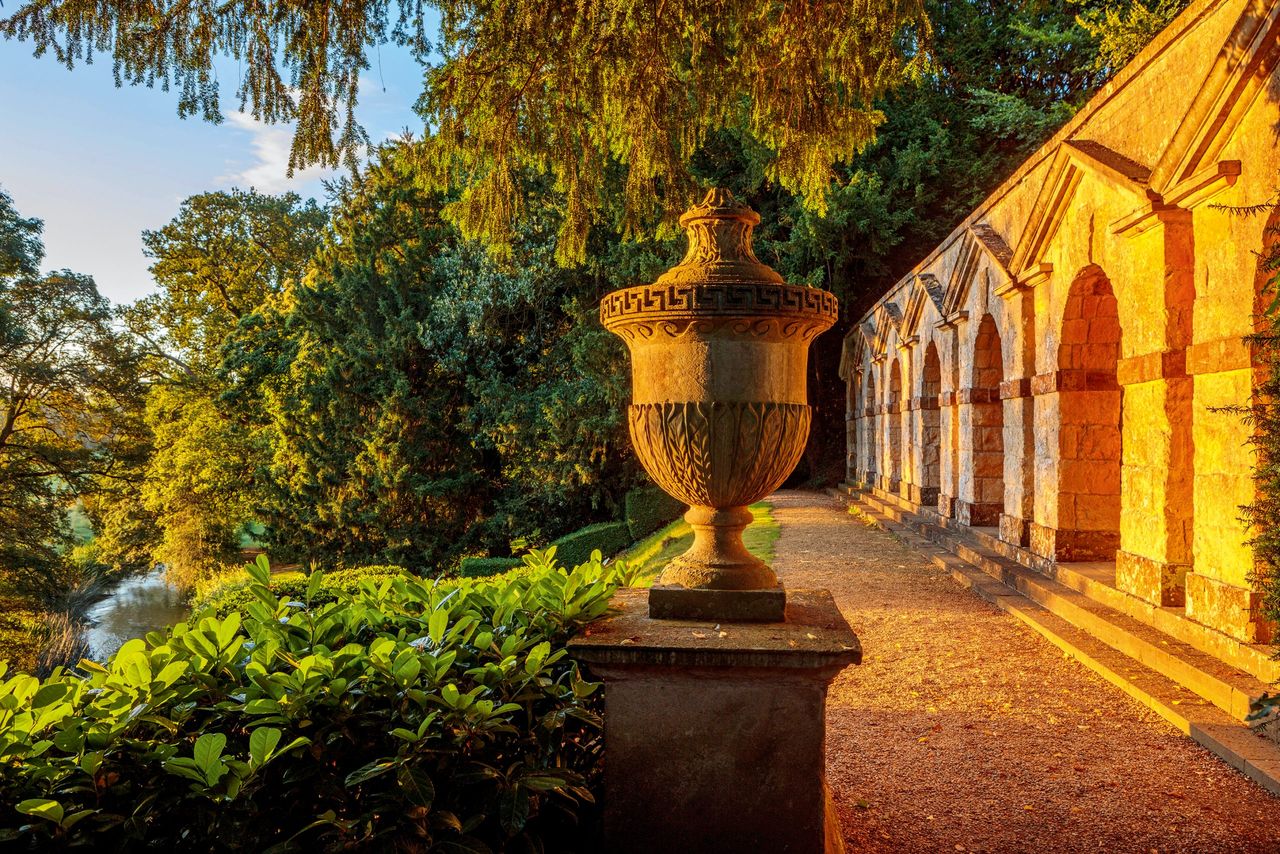 The Praeneste arcade was inspired by the Temple of Fortune at Palestrina near Rome