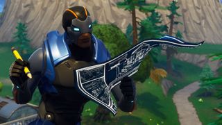 What kind of Fortnite building tips are written on that damn blueprint?