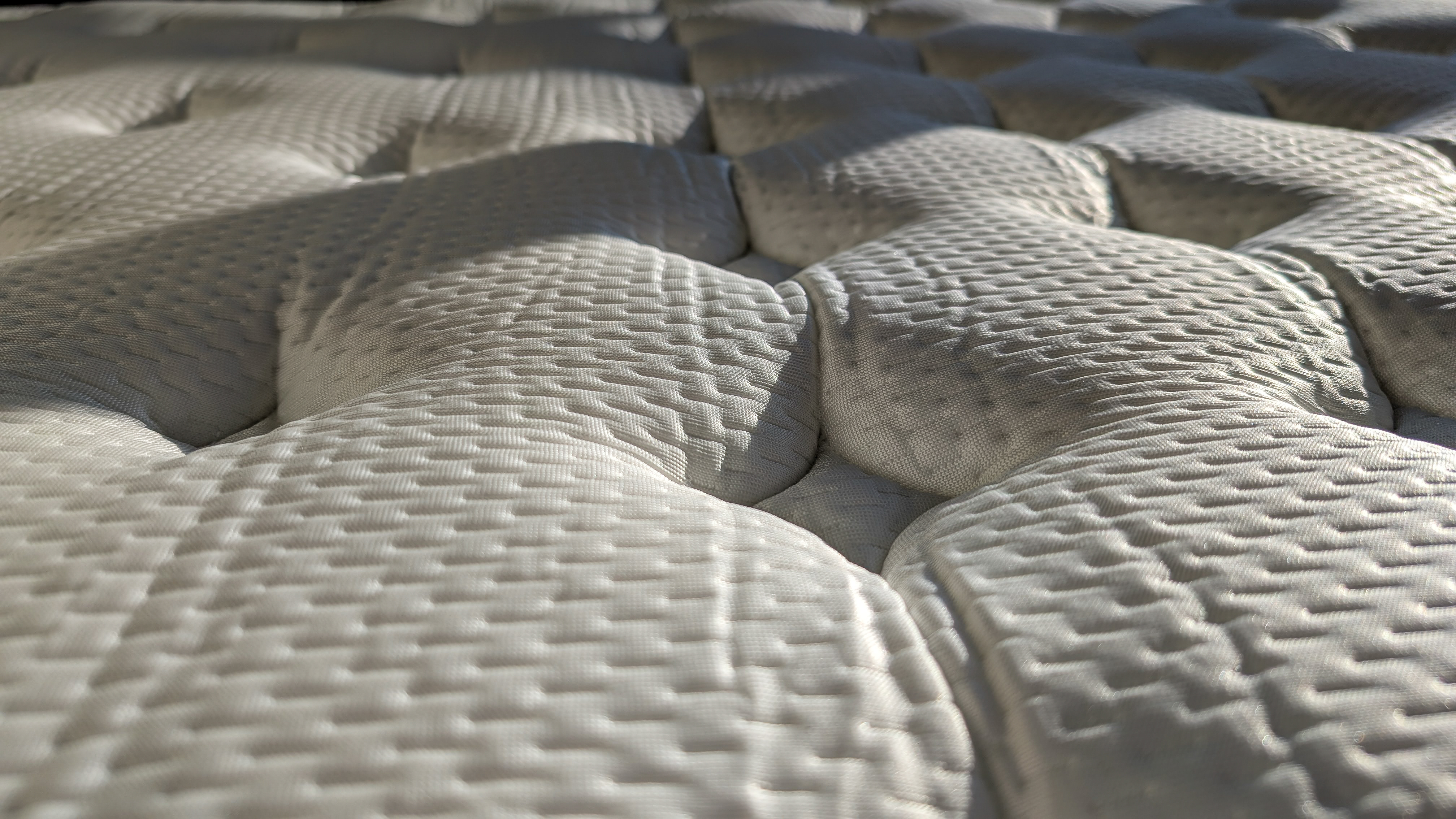The top plush layer of the Origin LumbarCloud mattress