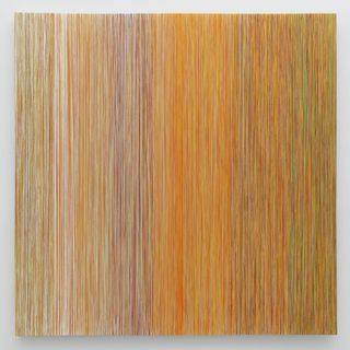Predestined Color Wave II, by Sheila Hicks, 2015.