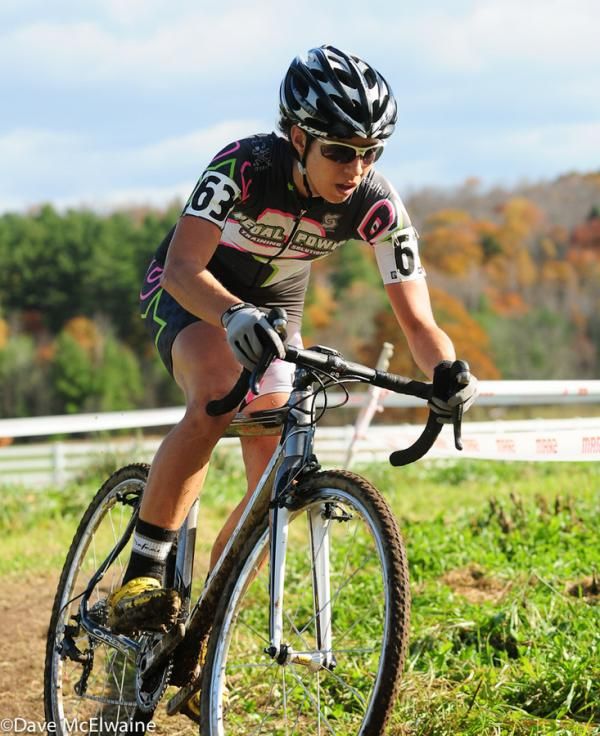 Anna Barensfeld (Pedalpowertraining.com) had another good outing today