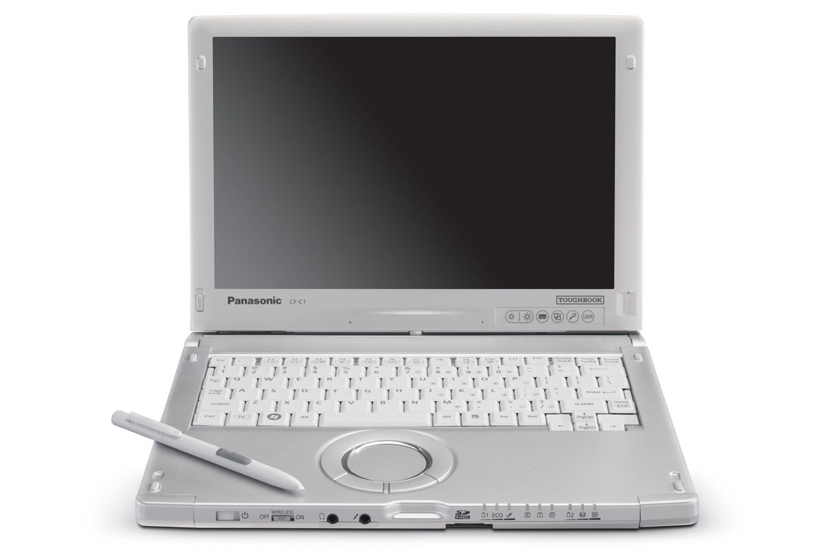The Panasonic ToughBook CF-C1 and its stylus