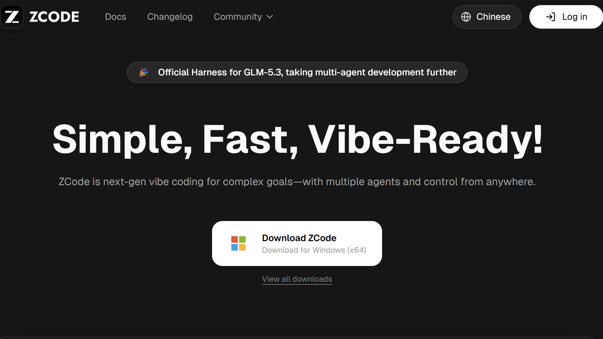 ZCode home page