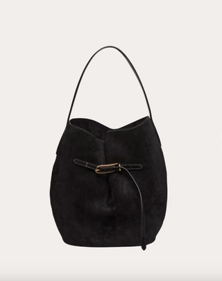 Liffner Suede Bucket Bag