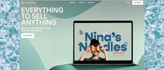 Squarespace homepage screenshot