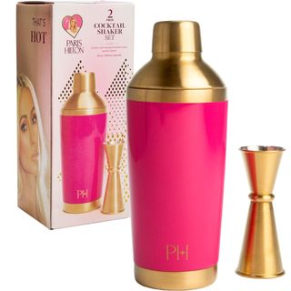 Paris Hilton 2-Piece Cocktail Shaker Set