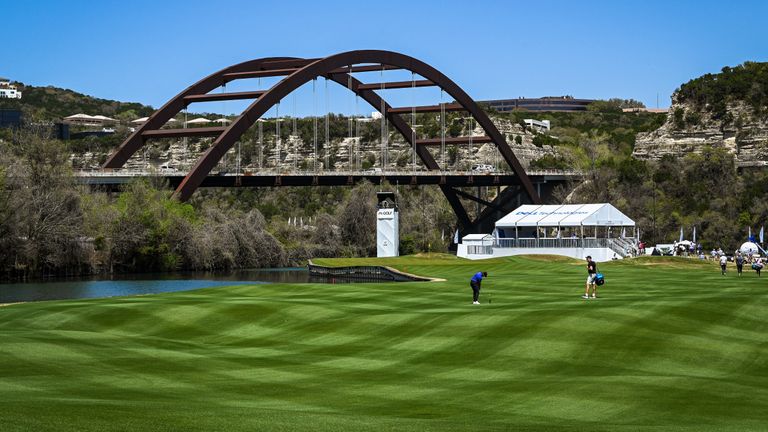 The 12th hole at Austin Country Club during the 2021 WGS-Match Play