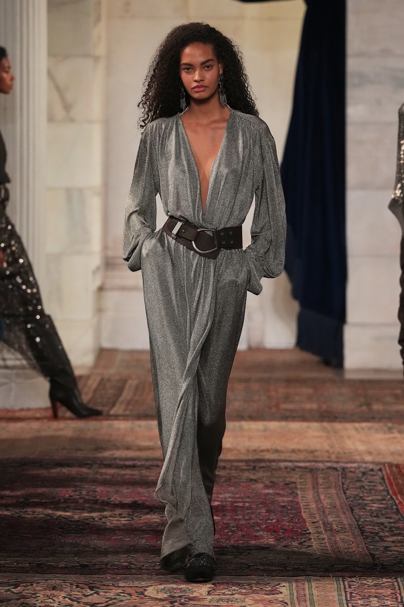 models walk the Ralph Lauren Fall 2026 runway